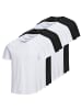 Jack & Jones T-Shirt 10er Pack in Schwarz/Weiß