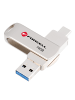 COFI 1453 FORCELL F-DATA Metal Duo USB-Stick in Silber