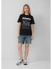 QS T-Shirt in 99D0_schwarz