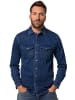 JP1880 Hemd in blue denim