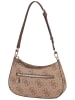 Guess Handtasche Noelle II Top Zip SHB 72180 Logo in Latte Logo/Brown