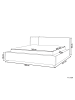 Beliani Doppelbett MIRANDE in Weiß - (W) 189 x (H) 90 x (L) 231 cm