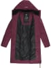 ragwear Wintermantel Rebelka in Wine25