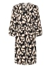 Kaffe Kleid KAkatrine Regular fit in Black Contrast Blocks