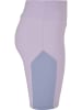 Urban Classics Urban Classics Damen Ladies Color Block Cycle Shorts in lilac/violablue