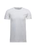 Ragman T-Shirt 2er Pack in Weiß