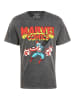 Re:Covered T-Shirt Marvel Comics Captain America Japan in Grey