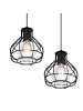 Globo lighting Deckenleuchte "CLASTRA" in black