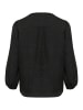 Kaffe Langarm-Bluse KAellen Regular fit in Black Deep CC
