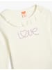 KOTON T-shirt in Ekru