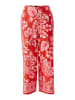 Oui Schlupfhose in red rose