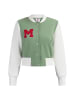 myMo Damen Collegejacke in Hellgrün