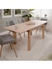 CALICOSY Ausziehbarer LONGFORD in Helles Holz - (W) 120  x (H) 76  x (L) 80  cm