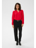 Kaffe Langarm-Bluse KApaulina Regular fit in Fiery Red CC.