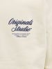 Jack & Jones Sweatshirt JORNORREBRO TYPO BACK SWEAT HOOD in Weiß