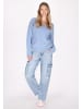 myMo Damen Sweater in Hellblau