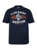 JP1880 Kurzarm T-Shirt in navy blau