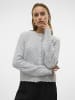 Vero Moda Strickjacke in Light Grey Melange