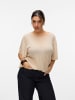 Vero Moda Strickpullover in Oatmeal