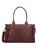 Plevier Rock Beryl Schultertasche Leder 40.5 cm Laptopfach in dunkelbraun