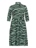 KAFFE curve Kleid KCemina Regular fit in Green/Black Animal