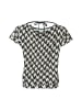 Mart Visser Benza Print Top Schwarz/Weiß