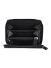 Golden Head Polo Geldbörse RFID Schutz Leder 12.5 cm in schwarz