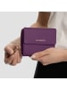 Lazarotti Bologna Leather Zip-Around Geldbörse Leder 12 cm in purple