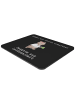 Mr. & Mrs. Panda Mouse Pad Beamtin Leidenschaft mit Spruch in Schwarz