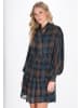 DreiMaster Vintage Women Dress in grey check