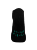 Kempa Socken Sneaker (2x) in schwarz