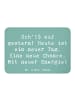 Mr. & Mrs. Panda Magnet Spruch Selbstzweifel Neuanfang mit Spruch in Meeresbrise