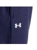 Under Armour Jogginghose Rival Fleece in dunkelblau / weiß