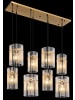 Globo lighting Hängeleuchte "GORLEY" in gold