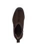 Tamaris WIDE FIT Chelsea Boot in MOCCA SUEDE