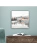MuchoWow Leinwand bilder Gefrorener Fluss (BxH)