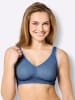WITT WEIDEN Sport-BH ohne Bügel in marine-himmelblau