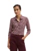 Marc O'Polo Print-Jerseybluse regular in Medium Pink