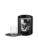 Eisch Espressoglas mit Untertasse Twist 100 ml in schwarz