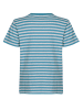 Band of Rascals T-Shirt " Striped " in petrol