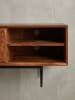 KADIMA DESIGN Lowboard Massivholz 123x42x35 cm TV-Kommode mit zwei Türen,
