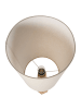 Beliani Stehleuchte ILALA in Naturfarben/Beige - (W) 30 x (H) 130 x (L) 30 cm