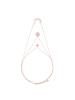 Steel_Art Layering Halskette Frauen Drusa rose goldfarben in rosegoldfarben