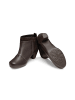 VITAFORM Hirschleder Stiefeletten in dunkelbraun