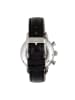 Empress Beatrice Automatikuhr Lederarmband in Silver/Black