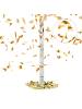 relaxdays 2x Partypopper in Gold/ Silber