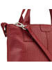 VLD VOi Leather Design Hirsch Handtasche Leder 30 cm granat