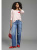 Laura Scott Strickpullover in rosa-rot