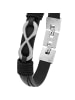s.Oliver Armband Edelstahl in Schwarz