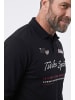 Men Plus Poloshirt in schwarz